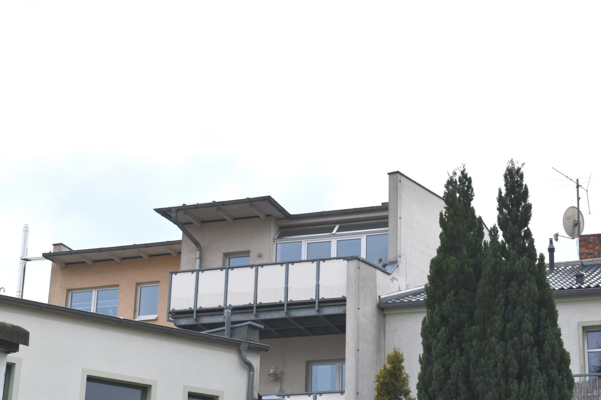City-Dach-Apartment Mit Loggia - Balkon - Kamin Cottbus Bagian luar foto